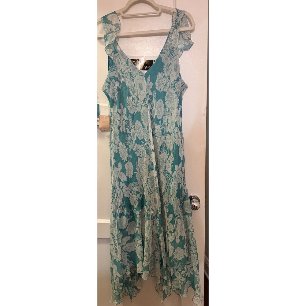 Jonathan Martin Silk Dress 2OW Asymmetric  Fairy Wedding Formal NEW Whimsygoth